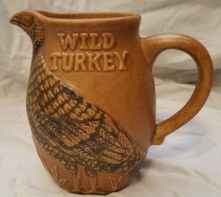 Wild Turkey Pub Jug Water Pitcher 2