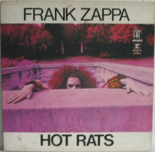 Hot Rats Frank Zappa Vinyl Lp Album 1969 1st Press Bizarre Reprise Uk Collectors