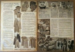 70 ' s Vintage PAPER PRINT AD 4 - pg fashion socks tights dress panty body suit 3