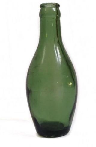 Vintage Antique Perrier Green Bottle Made In France