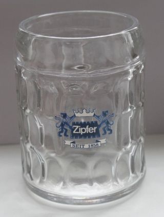 Zipfer Austria Brewery / Brauerei Zipfer Beer Glass/mug 0,  3 L