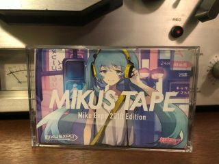 Miku’s Tape Miku Expo 2018 Edition Cassette Tape Rare Hatsune Miku