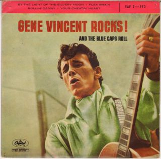 Rare Ep / Gene Vincent & His Blue Caps - Gene Vincent " Rock 7 " Eap - 2 - 97