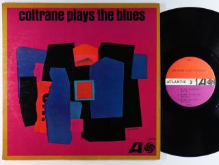 John Coltrane - Plays The Blues Lp - Atlantic - Sd 1382 Mono