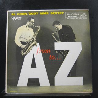 Al Cohn - Zoot Sims Sextet - From A To Z Lp Vg,  Lpm 1282 Mono 1st 1s/1s Vinyl 1957