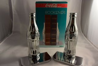 Vintage - 1999 Coca Cola Bottling Company “chairman’s Award” Bottle Book Ends