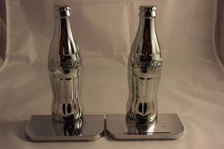 Vintage - 1999 Coca Cola Bottling Company “Chairman’s Award” Bottle Book Ends 2