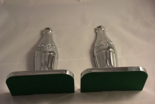 Vintage - 1999 Coca Cola Bottling Company “Chairman’s Award” Bottle Book Ends 4