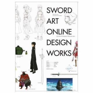 Sword Art Online Design Illustration Art Book Anime Manga F/s