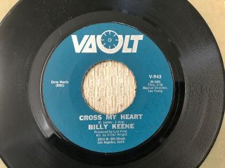 Northern Soul 45 Billy Keene Wishing And Hoping Vault Records