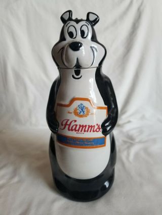 Vintage 1972 Hamm’s Beer - Bear Decanter - Made In Brazil