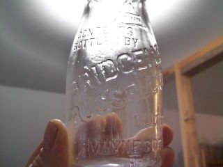 Vintage Half Pint Milk Bottle Bridgeman Russell Co Duluth Minnesota 2