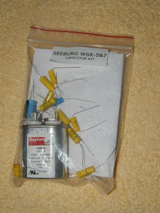 - Seeburg Jukebox Wired Section Receiver - Wsr5 & Wsr7 Cap Kit