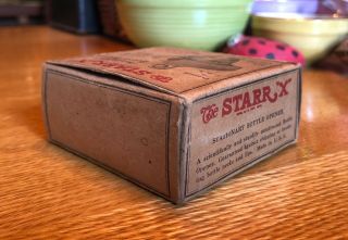 Rare Vintage Starr X Pepsi Cola Double Dot Stationary Bottle Opener w/ Box 6