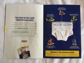 Fruit of the LOOM Comfort Challenge tiny small underwear PROMO miniature brief 2