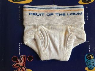 Fruit of the LOOM Comfort Challenge tiny small underwear PROMO miniature brief 3