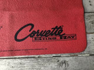 Vintage Chevy Corvette Stingray Fender Cover 34 