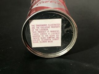 1960 ' s Diamond Harlequin Coca Cola Tin Steel Coke Can Table Lighter - Japan 6