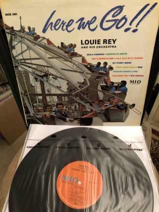 Louie Rey And His Orchestra: Here We Go (mio International - Mcs 1001)