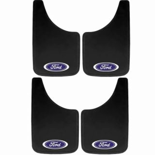 4p Built Tough Oval Logo 9x15 Mud Splash Guards Flaps For Car Truck Suv For Ford