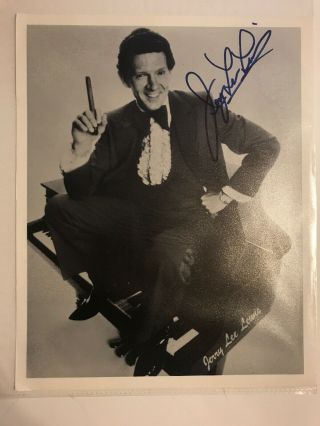 Autographed Picture Jerry Lee Lewis W Certificate Of Authenticity