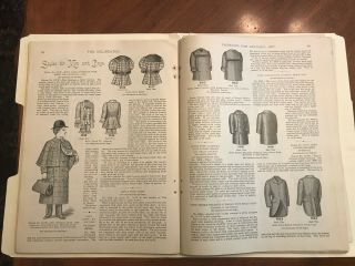 Delineator,  Jan 1897 & May 1903 (2) Women ' s Fashion,  Great Graphics,  Butterick 6