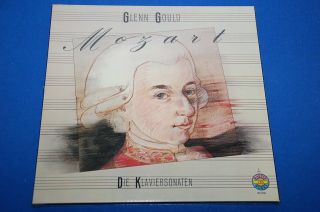 - Glenn Gould Mozart Complete Piano Sonatas German Cbs Stereo 5lp Box