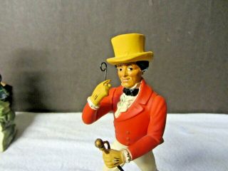 Vintage Johnnie Walker Scotch Whiskey Advertising Figurine Made in England 8 1/2 5