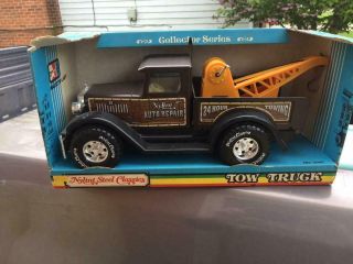 Vintage Nylint Steel Classic Auto Repair Toy Tow Truck Wrecker
