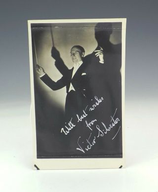 Signed - Victor Silvester - Dancer & Band Leader Autographed Photograph
