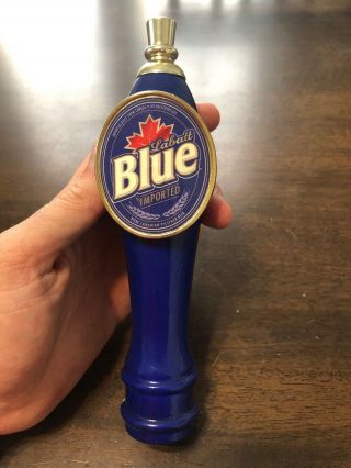 Labatt Blue Imported Beer Tap Handle Canadian Pilsner 7” Man Cave Rare