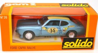 Solido Vintage No.  26 Ford Capri Rallye - Boxed