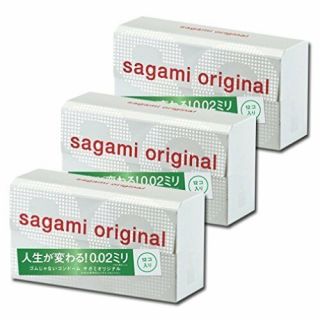 Sagami Japan 36pcs 3 Boxes Ultra Thin Condom 0.  02mm 002 4
