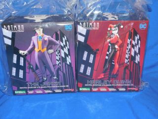 Batman The Animated Series Joker & Harley Quinn Artfx,  Statue 1/10 Kotobukiya
