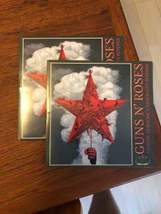 Guns N Roses Chinese Democracy Vinyl Single 7 Inch Set Of 2