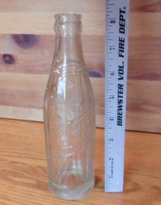 Glass Schueler Bros Sealect Beverages Soda Pop Bottle 7 Ounces Antique Vintage