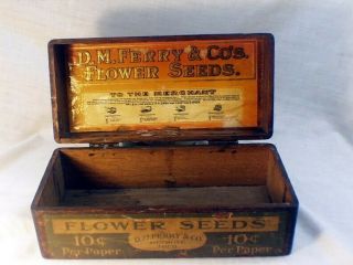 D.  M.  Ferry Seed Box