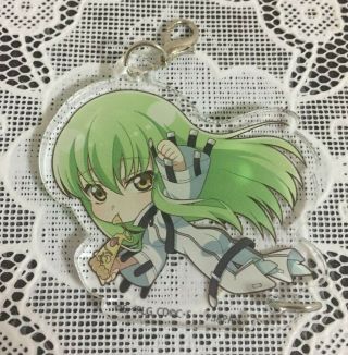 Code Geass Lelouch Of The Rebellion C.  C.  Acrylic Charm Official Japan