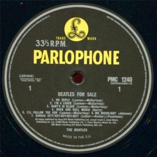 Beatles [Mono] [Limited Edition] (180g Vinyl,  Sept - 2014,  Parlophone) LN 8