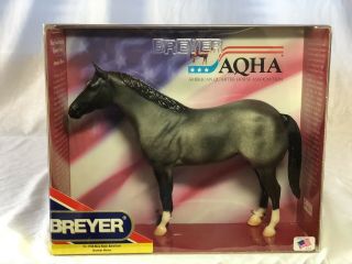 Breyer Model Horse 1160 Blue Roan American Qh,  Traditional Scale,  Nib