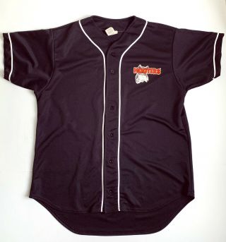 Vintage Style Black Hooters Baseball Men’s Jersey Size Xl 83 Memorabilia