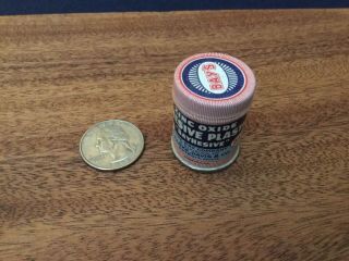 Vintage Zinc Oxide Tin / Parke Davis And Co.  Made In USA 5