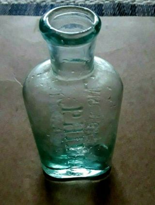 Antique Dr.  D.  Jayne ' s Hair Tonic Bottle 3