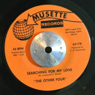 Garage Rock 45 - The Other Four - Searching For My Love /why? Musette Vg,  Hear