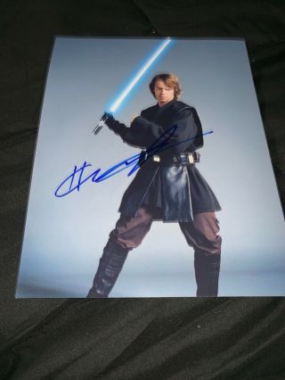 Hayden Christensen Signed 8.  5x11 Star Wars Little Italy Autograph W/coa