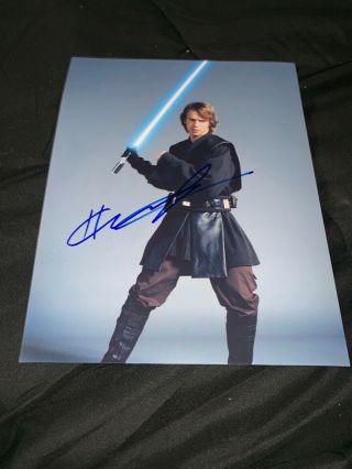 Hayden Christensen Signed 8.  5x11 Star Wars Little Italy Autograph W/coa 2