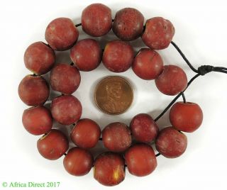 Cornaline d ' Aleppo Venetian Trade Beads Africa Loose WAS $235.  00 2