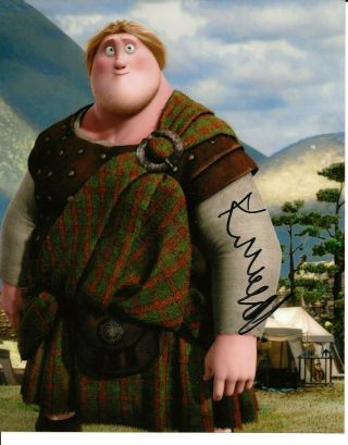 Kevin Mckidd Brave Young Mcguffin Signed 8x10 Photo Disney
