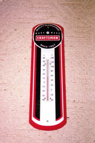 Craftsman Tools Promotional Advertising Thermometer