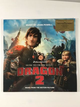John Powell How To Train Your Dragon 2 Limited Coloured 180gr 2lp Vinyl Numbe